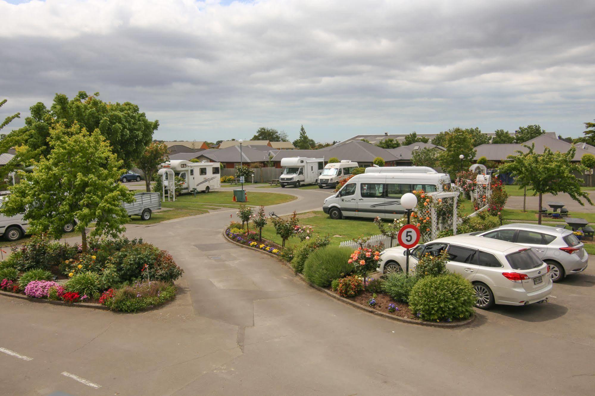 Amber Kiwi Holiday Park & Motels Christchurch Ngoại thất bức ảnh